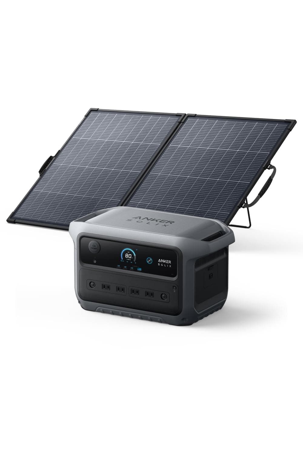 Anker Solix C2000 Gen 2 + PS200 Dual Solar Panel Bundle